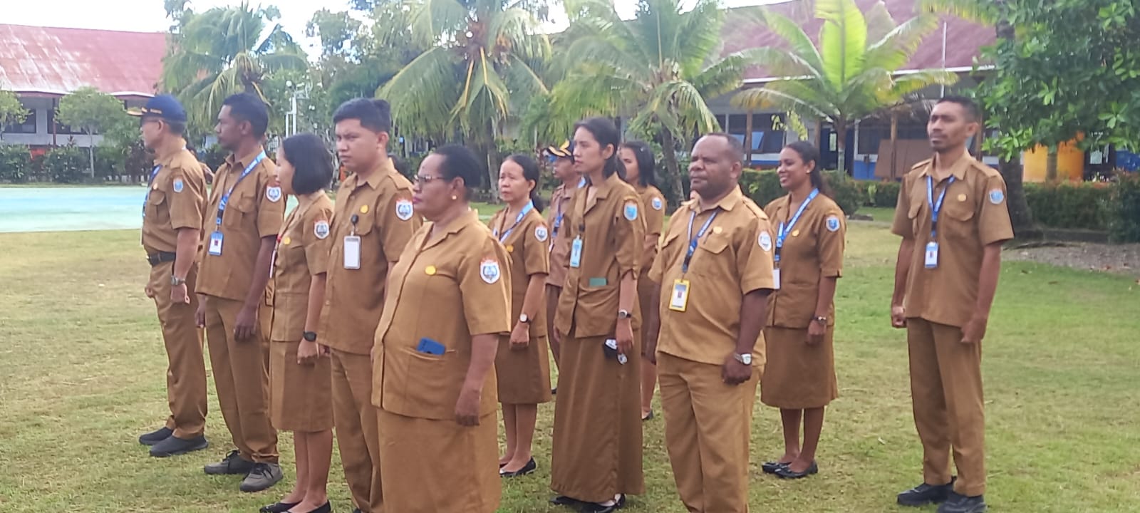 Bapak dan ibu guru SMA Negeri 1 Plus KPG Nabire